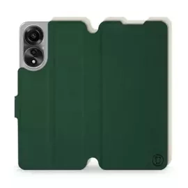 Phone Case OPPO A78 5G - Design Green with Platinum