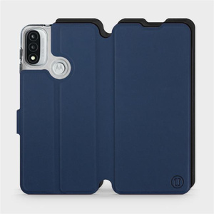 Phone Case Motorola Moto E20 - Design Navy with Black