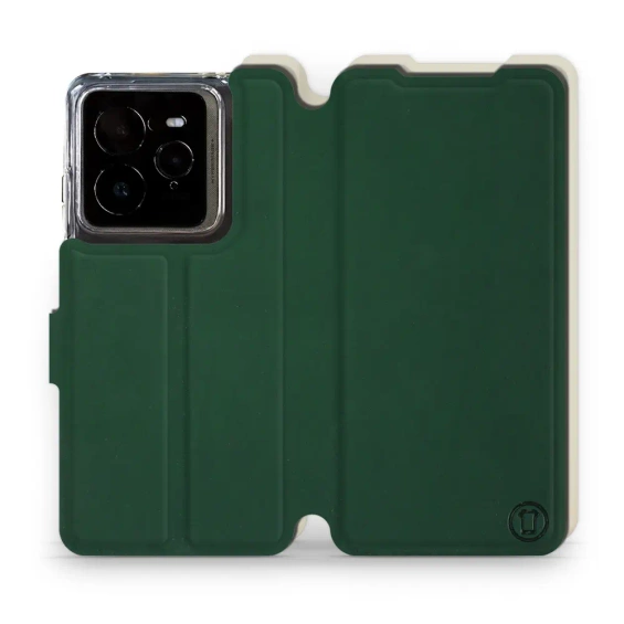 Phone Case Realme GT 7 Pro - Design Green with Platinum