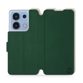 Phone Case Xiaomi Redmi Note 13 4G - Design Green with Platinum