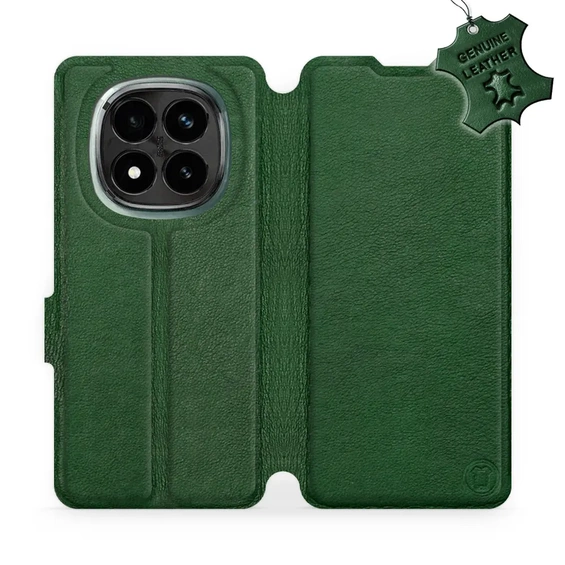 Hülle für Xiaomi Redmi Note 14 Pro Plus 5G - Farbe Green Leather