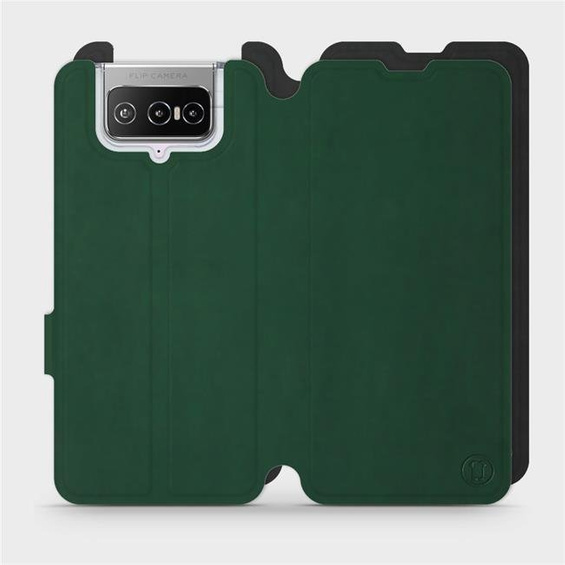 Phone Case Asus Zenfone 7 ZS670KS - Design Green with Black