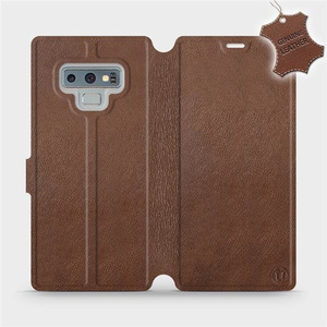 Hülle für Samsung Galaxy Note 9 - Farbe Brown Leather