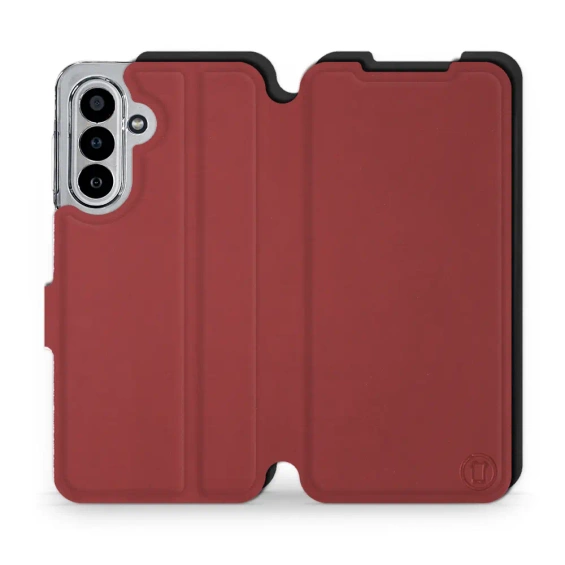 Phone Case Samsung Galaxy A17 5G - Design Dark Red with Black