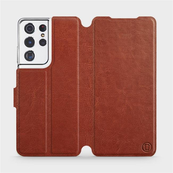Phone Case Samsung Galaxy S21 Ultra - Design Brown&Gray