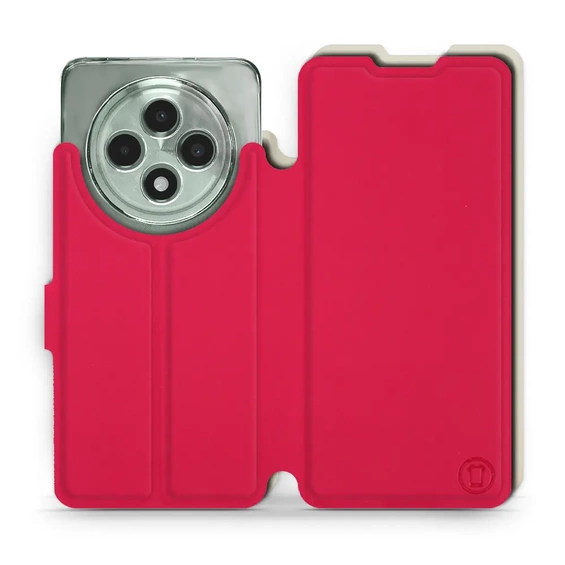Phone Case OPPO Reno12 F 5G - Design Red with Platinum