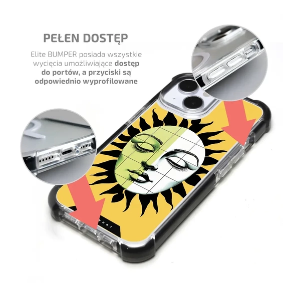 Etui MagSafe Elite Bumper Apple iPhone 15 - wzór D024D
