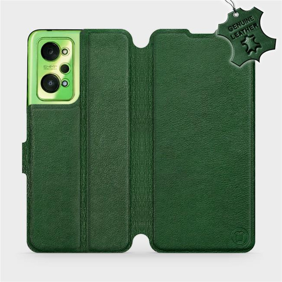Phone Case Realme GT Neo 2 - Design Green Leather