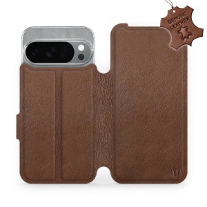 Phone Case Google Pixel 10 Pro - Design Brown Leather