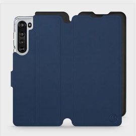 Phone Case Motorola Edge - Design Navy with Black