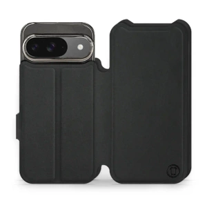 Etui Soft Touch do Google Pixel 9 - wzór Satynowa czerń