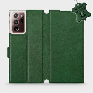 Hülle für Samsung Galaxy Note 20 Ultra - Farbe Green Leather