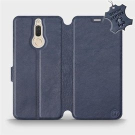 Phone Case Huawei Mate 10 Lite - Design Blue Leather