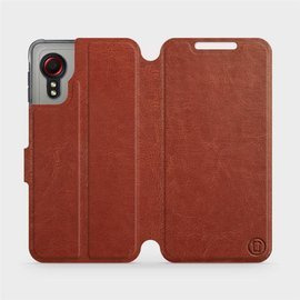 Phone Case Samsung Galaxy Xcover 5 - Design Brown&Gray