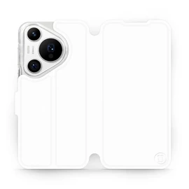 Phone Case Huawei Pura 70 Pro - Design White&Orange