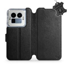 Phone Case Realme GT 8 Pro - Design Black Leather