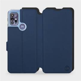 Phone Case Motorola Moto G30 - Design Navy with Black