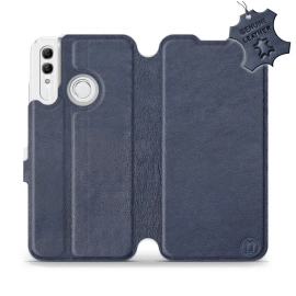 Phone Case Huawei Honor 10 Lite - Design Blue Leather
