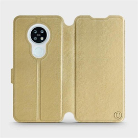 Etui do Nokia 6.2 - wzór Gold&Orange