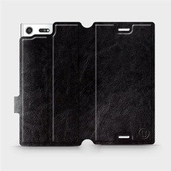 Etui do Sony Xperia XZ Premium - wzór Black&Gray