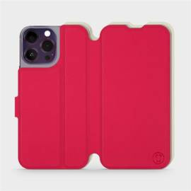 Phone Case Apple iPhone 14 Pro Max - Design Red with Platinum
