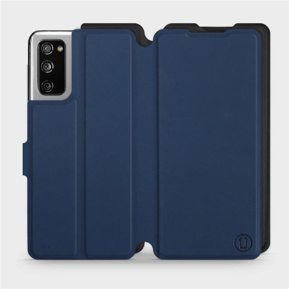 Etui Soft Touch do Samsung Galaxy S20 FE - wzór Głęboki granat z czernią