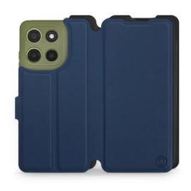 Phone Case Motorola Moto G15 - Design Navy with Black