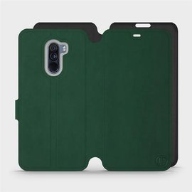 Phone Case Xiaomi Pocophone F1 - Design Green with Black