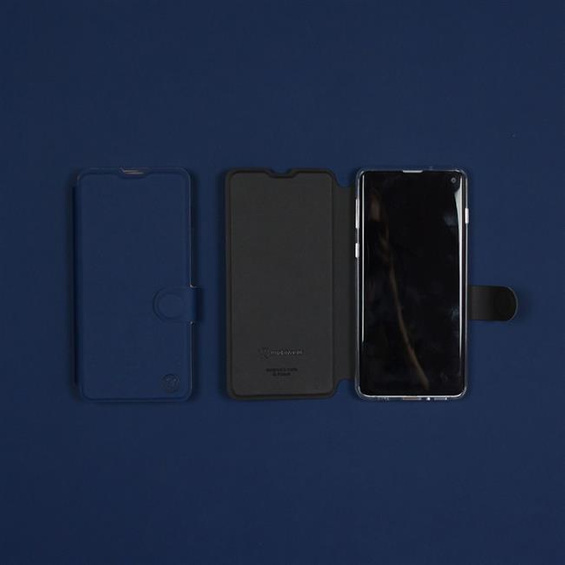 Etui Soft Touch do Xiaomi Redmi Note 11 - wzór Głęboki granat z czernią