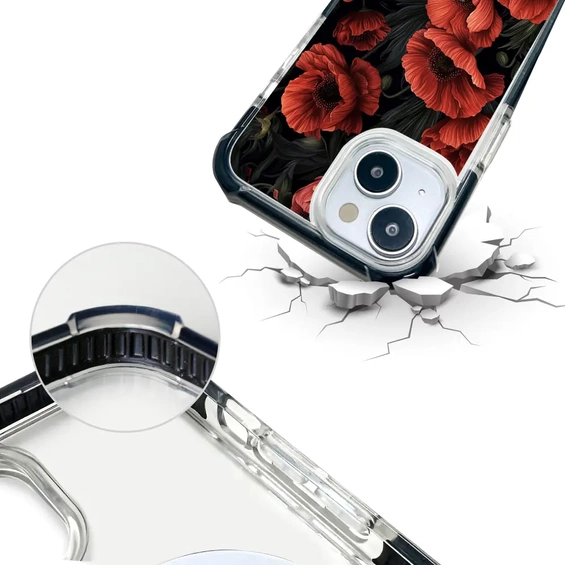 Etui MagSafe Elite Bumper Apple iPhone 16e - wzór D006D
