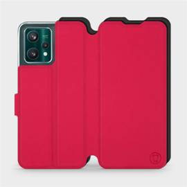 Etui Soft Touch do Realme 9 Pro Plus - wzór Żywa czerwień z czernią