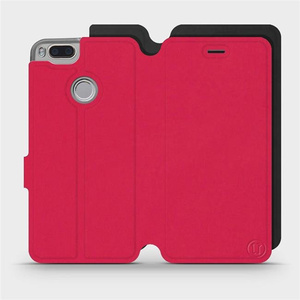 Phone Case Xiaomi Mi A1 - Design Red with Black