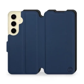 Phone Case Samsung Galaxy S24 - Design Navy with Black