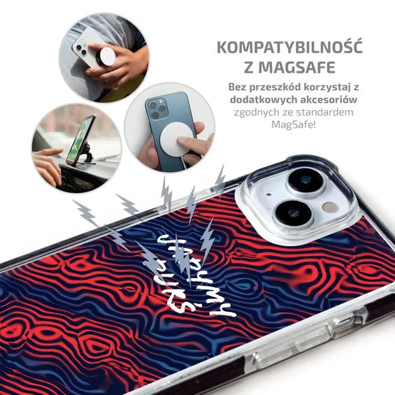 Etui MagSafe Elite Bumper Apple iPhone 17 Pro Max - wzór D07GZ