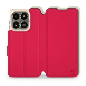 Phone Case Huawei Honor X7d - Design Red with Platinum