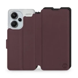 Phone Case Xiaomi Redmi Note 13 PRO Plus - Design Burgundy with Black