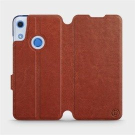 Hülle für Huawei Y6S - Farbe Brown&Orange