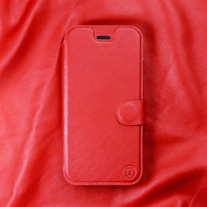 Phone Case Xiaomi 12T Pro - Design Red Leather
