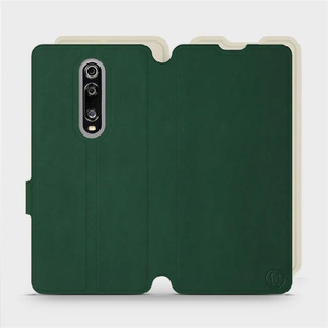 Phone Case Xiaomi Mi 9T Pro - Design Green with Platinum