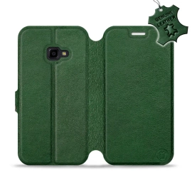 Phone Case Samsung Galaxy Xcover 4 - Design Green Leather