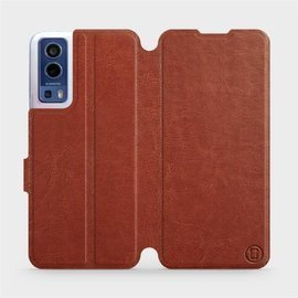 Phone Case Vivo Y72 5G - Design Brown&Gray