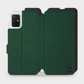 Phone Case Samsung Galaxy A51 5G - Design Green with Black