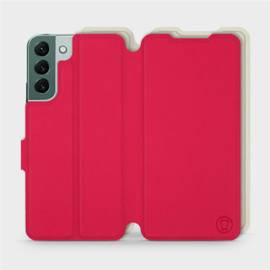 Phone Case Samsung Galaxy S22 Plus - Design Red with Platinum