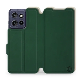 Phone Case Motorola Edge 50 Neo - Design Green with Platinum