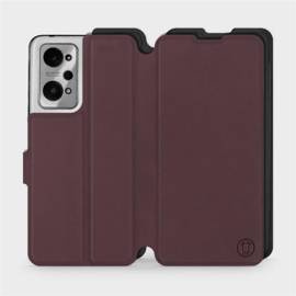 Phone Case Realme GT 2 - Design Burgundy with Black