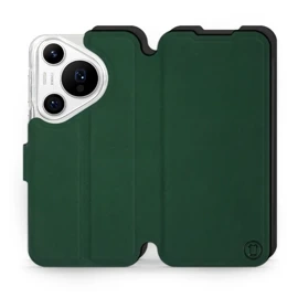 Phone Case Huawei Pura 70 Pro - Design Green with Black