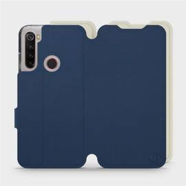 Phone Case Xiaomi Redmi Note 8 - Design Navy with Platinum