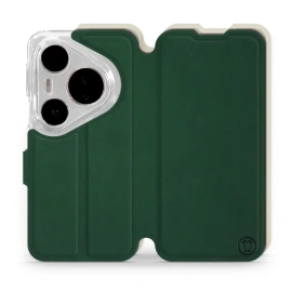 Phone Case Huawei Pura 80 Pro - Design Green with Platinum