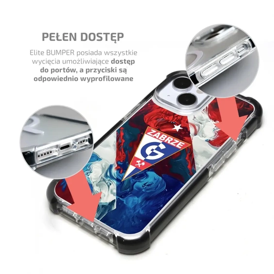 Case MagSafe Elite Bumper for Apple iPhone 15 Pro - Design D01GZ