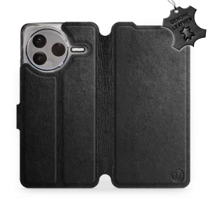 Phone Case Xiaomi POCO F7 Pro 5G - Design Black Leather